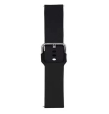 Ремінець для годинника Universal Buckle Solid 22mm Black (Buckle22-Black)