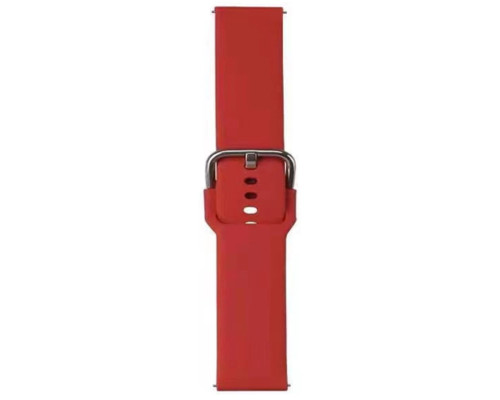 Ремінець для годинника Universal Buckle Solid 22mm Red (Buckle22-Red)