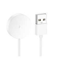 Бездротовий зарядний пристрій для смарт-годинника HOCO Y29 Smart sports watch charging cable White (6942007648530)