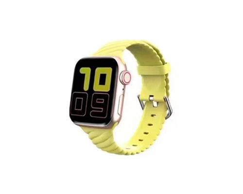 Ремінець для годинника Apple Watch Monochrome Twist 42/44/45/49mm Yellow (Mono42-Yellow)