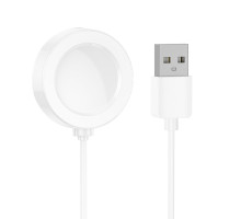 Кабель HOCO Y16 Smart sports watch charging cable White (6942007603089 )