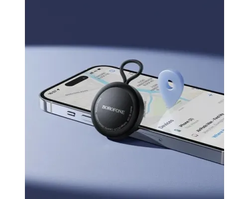 Брелок-анти втрата BOROFONE BC104 Intelligent positioning anti-lost device чорний mag-6941991124822152004