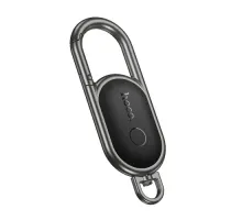 Брелок-антівтрата Hoco E91J Tiger smart anti-lost (keychain) black mag-6942007664172152823