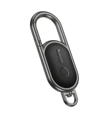 Брелок-антівтрата Hoco E91J Tiger smart anti-lost (keychain) black mag-6942007664172152823