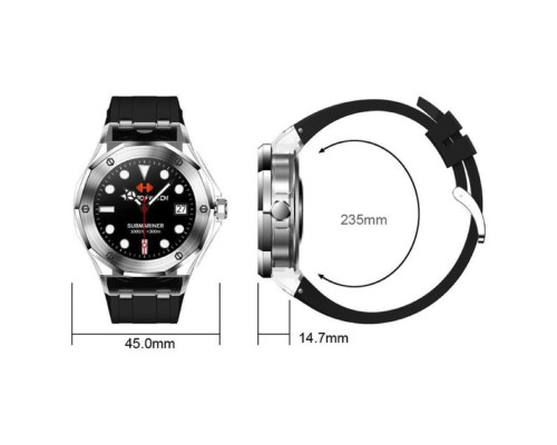 Смарт-годинник HOCO Y13 Smart sports watch space black