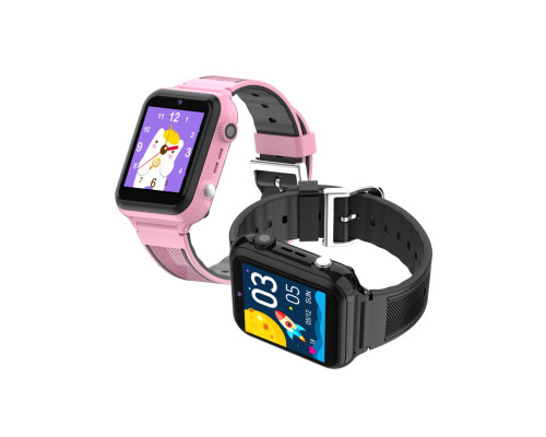 Дитячий смарт-годинник Kids SM A130 GPS+IP65 Black