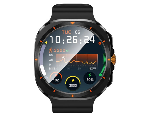 Смарт-годинник HOCO Y29 Smart sports watch (call version) Black (6942007648516)