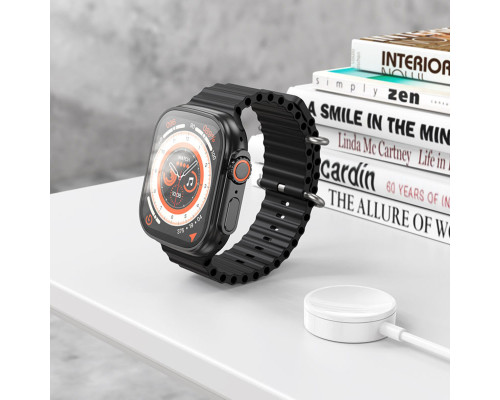 Смарт-годинник HOCO Y12 Ultra smart sports watch(call version) Black