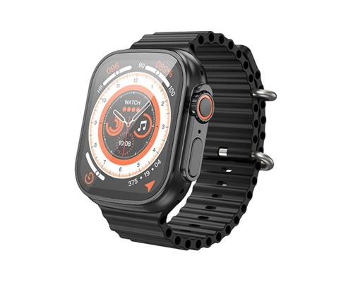 Смарт-годинник HOCO Y12 Ultra smart sports watch(call version) Black
