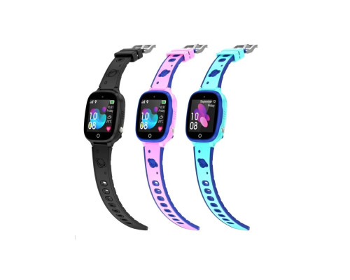 Дитячий смарт-годинник Kids SM W39 LBS+IP67 Black (W39Black)