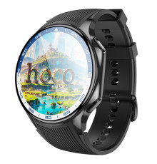 Смарт-годинник HOCO Y24 AMOLED Smart sports watch (call version) Black (6942007641005)