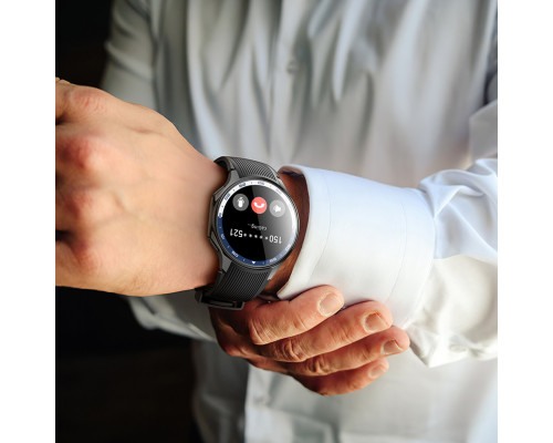 Смарт-годинник HOCO Y24 AMOLED Smart sports watch (call version) Black (6942007641005)
