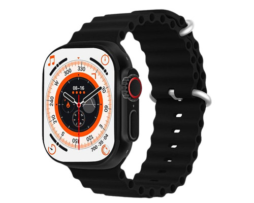 Смарт-годинник Keqiwear WS-C9 Ultra Black