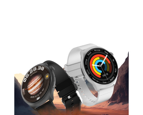 Смарт-годинник Howear Watch 4 Pro Amoled+IP67 Silver