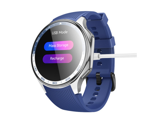 Смарт-годинник HOCO Y24 AMOLED Smart sports watch (call version) Silver (6942007641012)