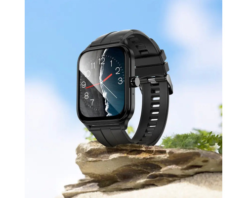 Смарт-годинник HOCO Y27 Smart sports watch (call version) Black (6942007645430)
