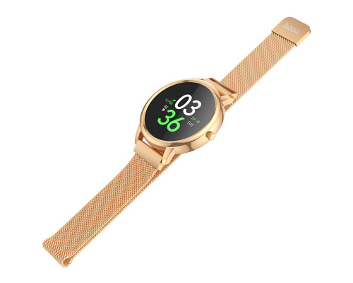 Смарт-годинник HOCO Y8 Smart sports watch Rose Gold