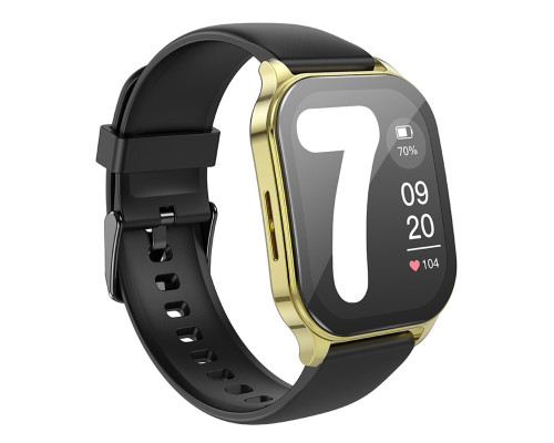 Смарт-годинник HOCO Y19 AMOLED Smart sports watch(call version) Bright Gold