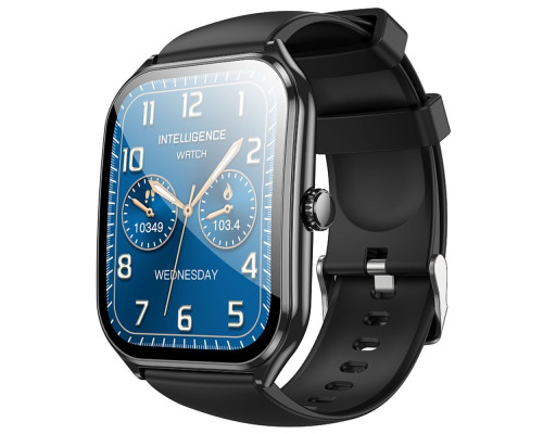 Смарт-годинник HOCO Y28 AMOLED Smart sports watch (call version) Black (6942007648479)