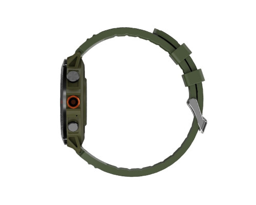 Смарт-годинник W&O IWO X22 IP68 Army Green (IWOX22AG)