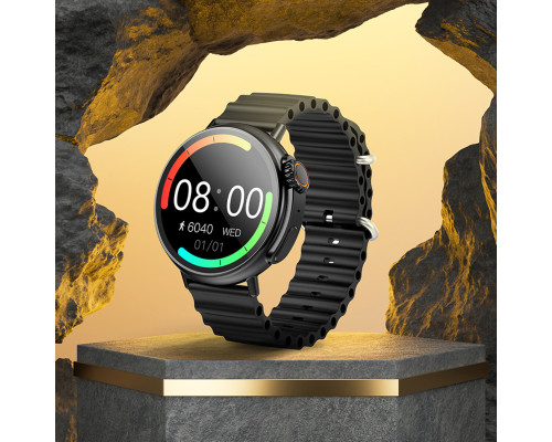 Смарт-годинник HOCO Y18 Smart sports watch(call version) Black