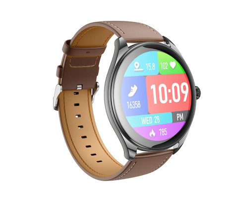 Смарт-годинник HOCO Y22 AMOLED Smart sports watch(call version) Black