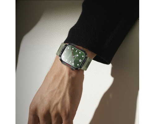 Смарт-годинник BOROFONE BD9 Smart sports watch (call version) Green (6941991113987)