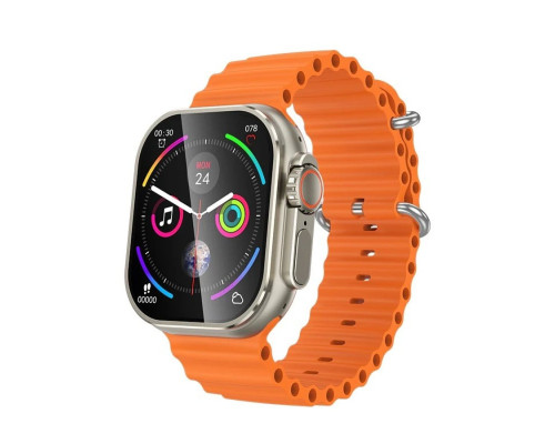 Смарт-годинник HOCO Y23 Ultra Smart sports watch(call version) Titanium gold (6942007634908)