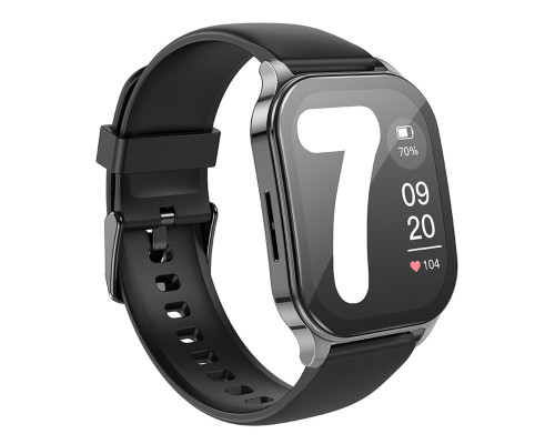 Смарт-годинник HOCO Y19 AMOLED Smart sports watch(call version) Bright Metal Gray