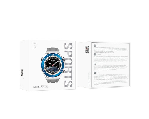 Смарт-годинник HOCO Y16 Smart sports watch(call version) Silver