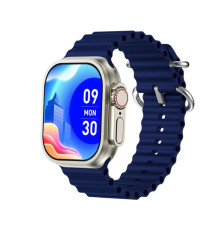 Смарт-годинник BIG S10 Pro Ultra 2 IP67+GPS Blue