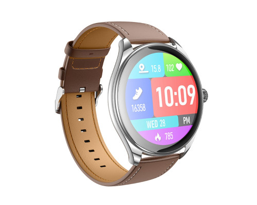 Смарт-годинник HOCO Y22 AMOLED Smart sports watch(call version) Silver (6942007628990)