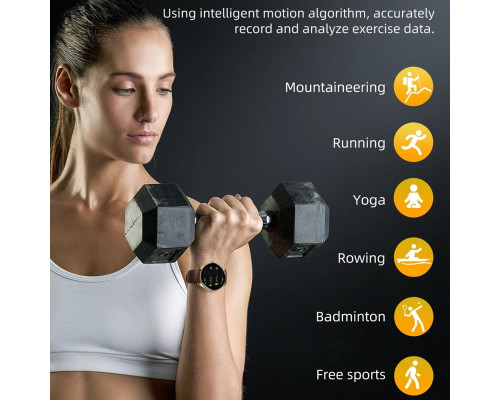 Смарт-годинник HOCO Y22 AMOLED Smart sports watch(call version) Silver (6942007628990)