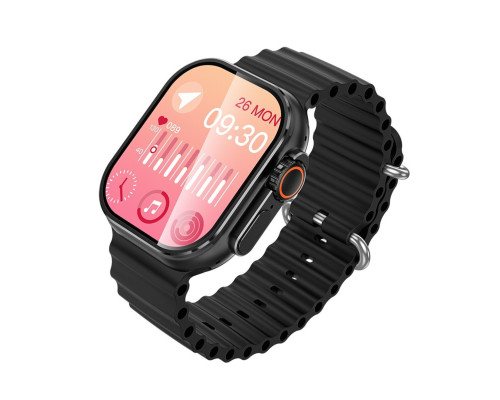 Смарт-годинник HOCO Y23 Ultra Smart sports watch(call version) Black (6942007634892)