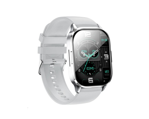 Смарт-годинник Borofone BD8 AMOLED Smart sports watch(call version) Bright Silver