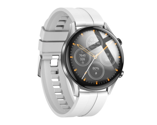 Смарт-годинник HOCO Y7 Pro Smart sports watch(call version) Silver (6942007619714)