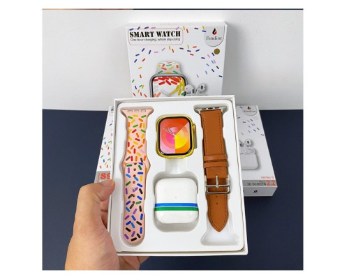 Смарт-годинник Fendior S9 Pro+TWS Gold