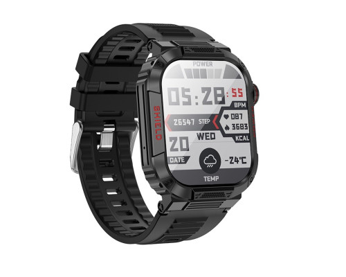 Смарт-годинник BOROFONE BD9 Smart sports watch (call version) Black (6941991113963)