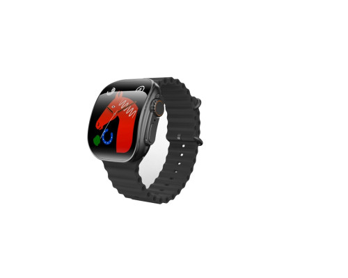 Смарт-годинник W&O X10 Ultra 3 IP67 Black (WOX10U3BL)