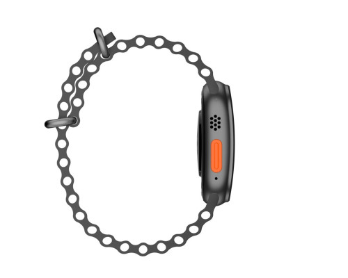 Смарт-годинник W&O X10 Ultra 3 IP67 Black (WOX10U3BL)