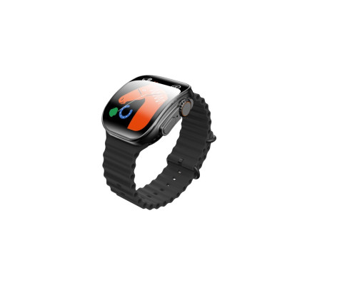 Смарт-годинник W&O X10 Ultra 3 IP67 Black (WOX10U3BL)