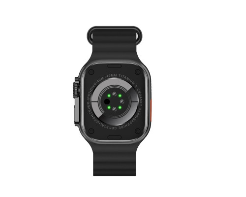 Смарт-годинник W&O X10 Ultra 3 IP67 Black (WOX10U3BL)