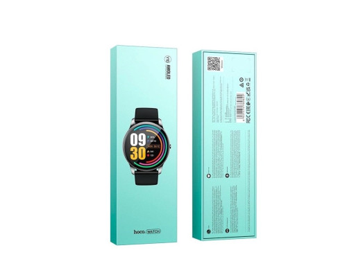 Смарт-годинник HOCO Y10 AMOLED Smart sports watch Bright Metal Gray