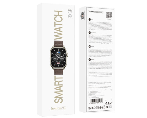 Смарт-годинник HOCO Y17 Smart sports watch(call version) Gold