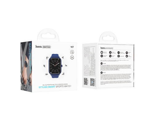 Смарт-годинник HOCO Y27 Smart sports watch (call version) Blue (6942007645447)