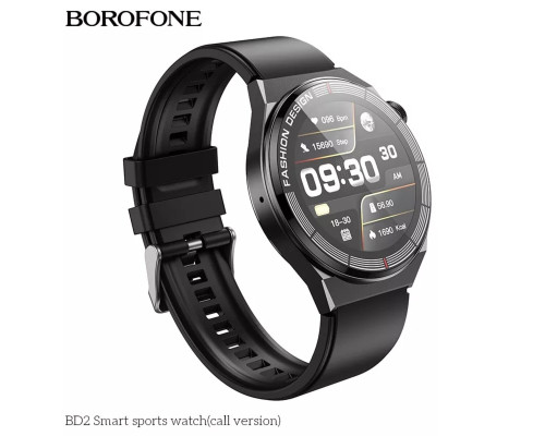 Смарт-годинник Borofone BD2 Smart sports watch(call version) Black