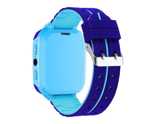 Дитячий смарт-годинник Kids SM Q12B LBS+IP67 Blue (Q12BBlue)