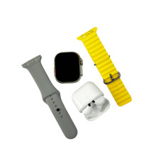 Смарт-годинник Fendior S30 Pro Max+TWS Yellow (FendiorS30PYellow)