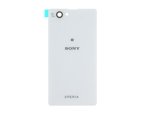 Задня кришка для Sony Xperia Z1 Compact Mini, D5503, white NBB-72898