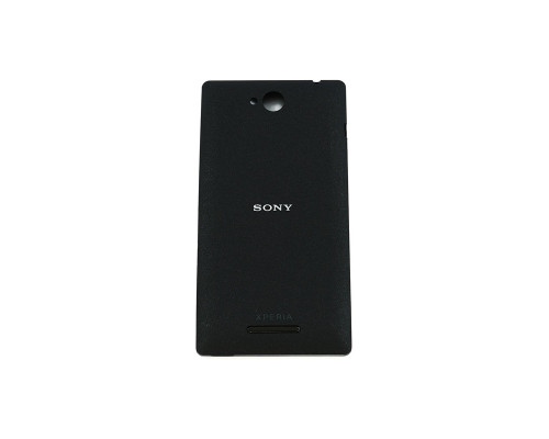 Задня кришка для Sony C2305 S39h Xperia C, black NBB-72893